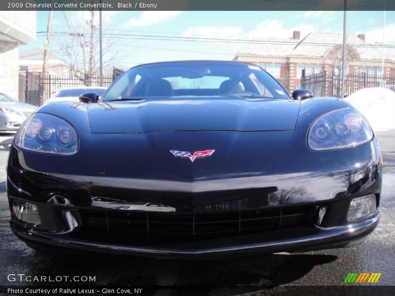 Black / Ebony 2009 Chevrolet Corvette Convertible