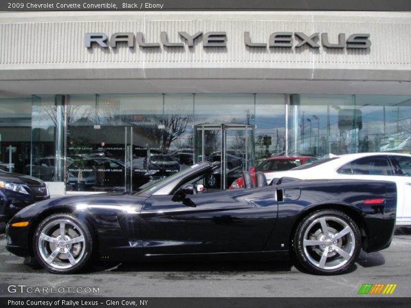 Black / Ebony 2009 Chevrolet Corvette Convertible