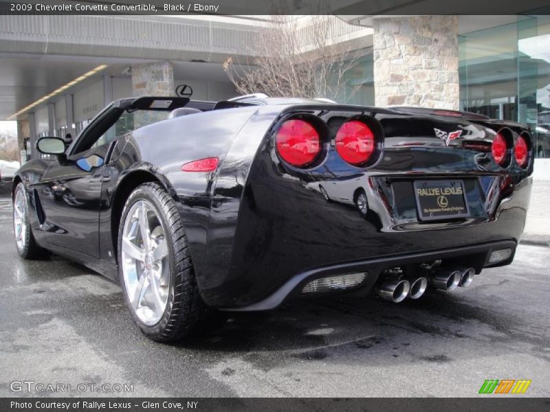 Black / Ebony 2009 Chevrolet Corvette Convertible