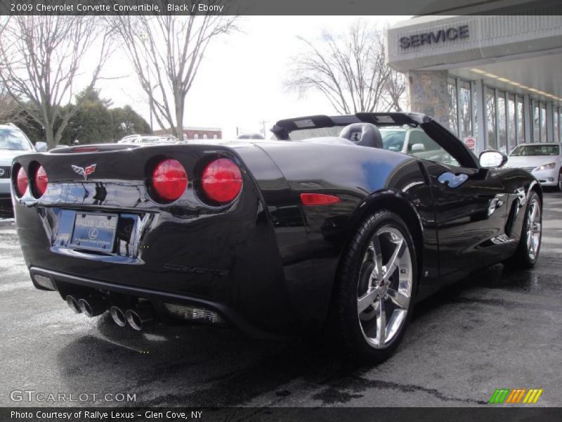 Black / Ebony 2009 Chevrolet Corvette Convertible