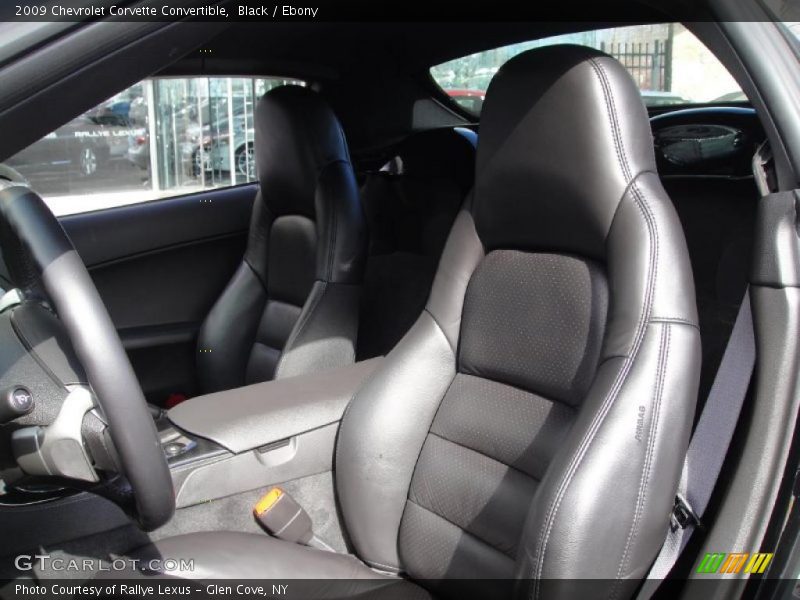 Black / Ebony 2009 Chevrolet Corvette Convertible
