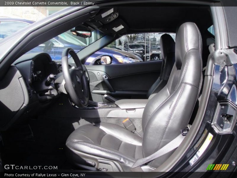 Black / Ebony 2009 Chevrolet Corvette Convertible