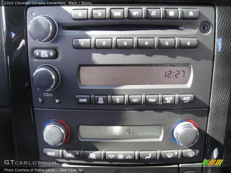 Black / Ebony 2009 Chevrolet Corvette Convertible