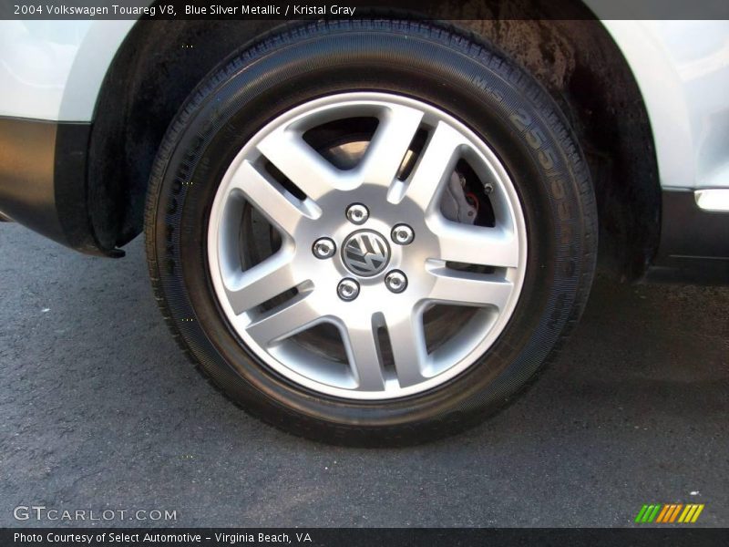 Blue Silver Metallic / Kristal Gray 2004 Volkswagen Touareg V8