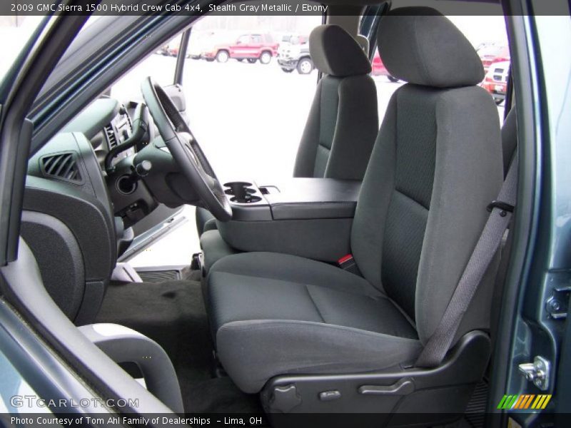 Stealth Gray Metallic / Ebony 2009 GMC Sierra 1500 Hybrid Crew Cab 4x4