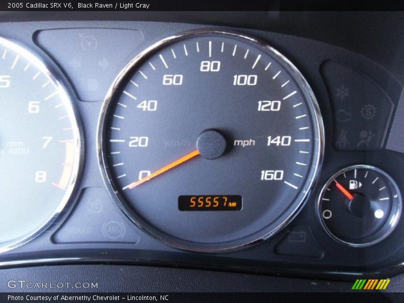 Black Raven / Light Gray 2005 Cadillac SRX V6