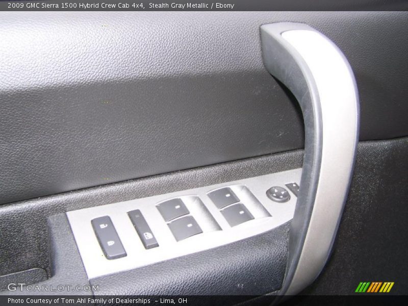 Stealth Gray Metallic / Ebony 2009 GMC Sierra 1500 Hybrid Crew Cab 4x4