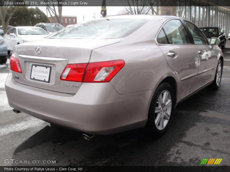 Moon Shell Mica / Light Gray 2009 Lexus ES 350