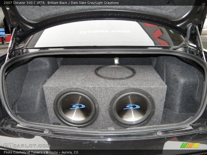 Brilliant Black / Dark Slate Gray/Light Graystone 2007 Chrysler 300 C SRT8