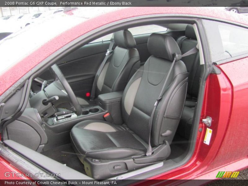 Performance Red Metallic / Ebony Black 2008 Pontiac G6 GXP Coupe