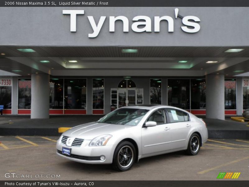Liquid Silver Metallic / Frost 2006 Nissan Maxima 3.5 SL