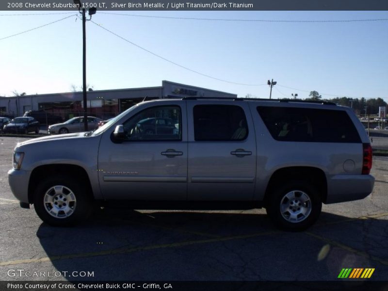 Silver Birch Metallic / Light Titanium/Dark Titanium 2008 Chevrolet Suburban 1500 LT