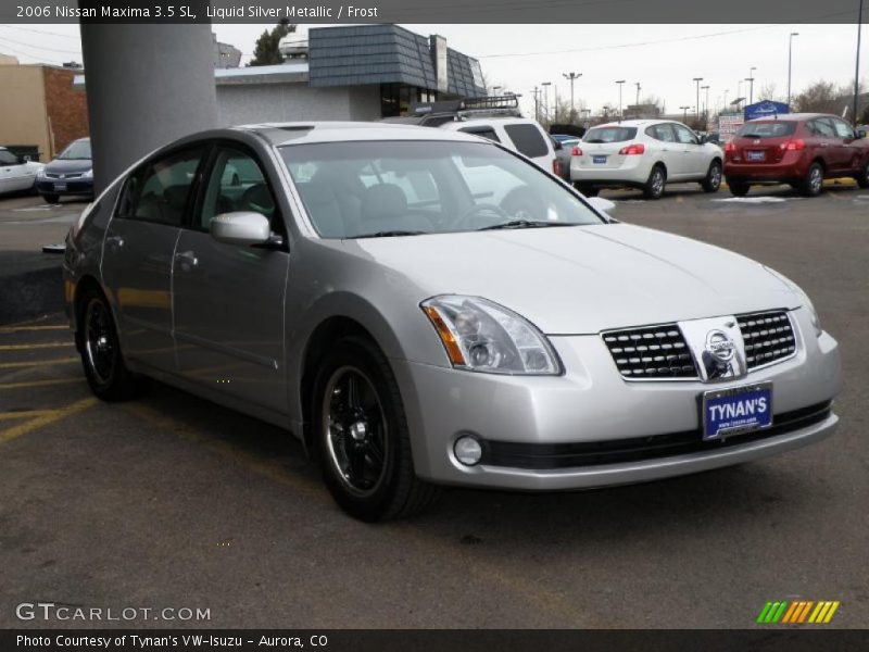 Liquid Silver Metallic / Frost 2006 Nissan Maxima 3.5 SL
