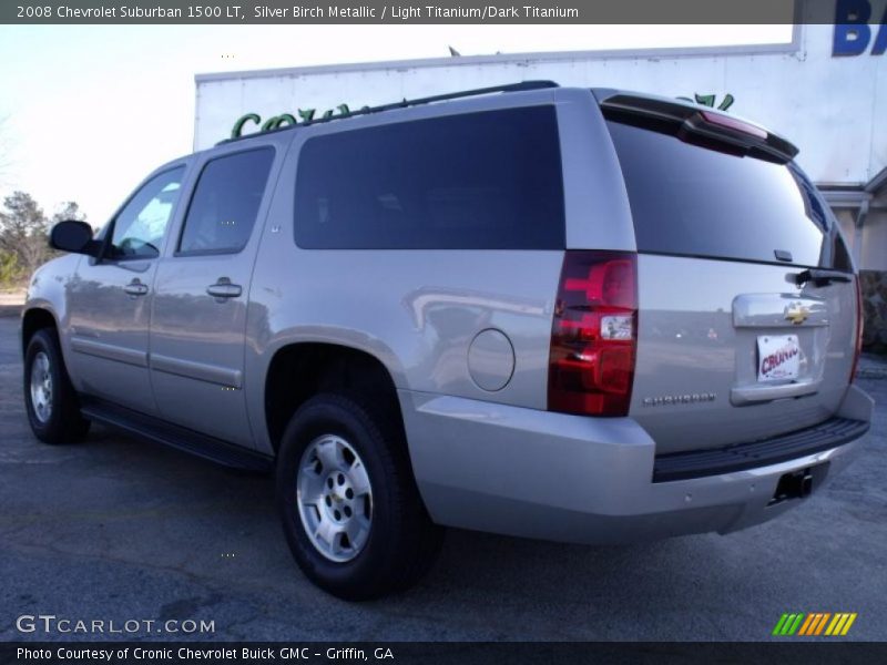 Silver Birch Metallic / Light Titanium/Dark Titanium 2008 Chevrolet Suburban 1500 LT