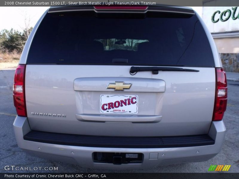 Silver Birch Metallic / Light Titanium/Dark Titanium 2008 Chevrolet Suburban 1500 LT