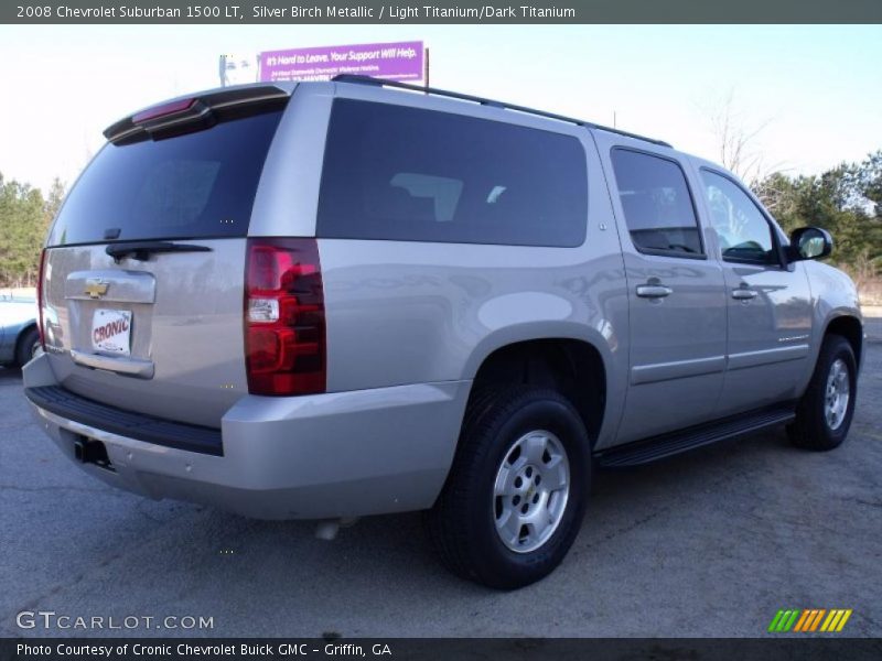 Silver Birch Metallic / Light Titanium/Dark Titanium 2008 Chevrolet Suburban 1500 LT