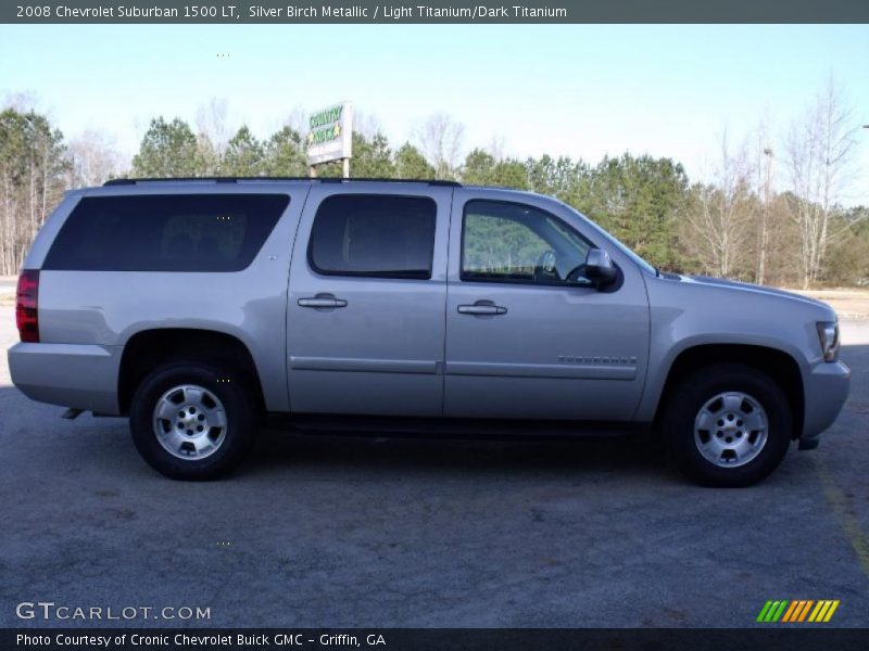 Silver Birch Metallic / Light Titanium/Dark Titanium 2008 Chevrolet Suburban 1500 LT