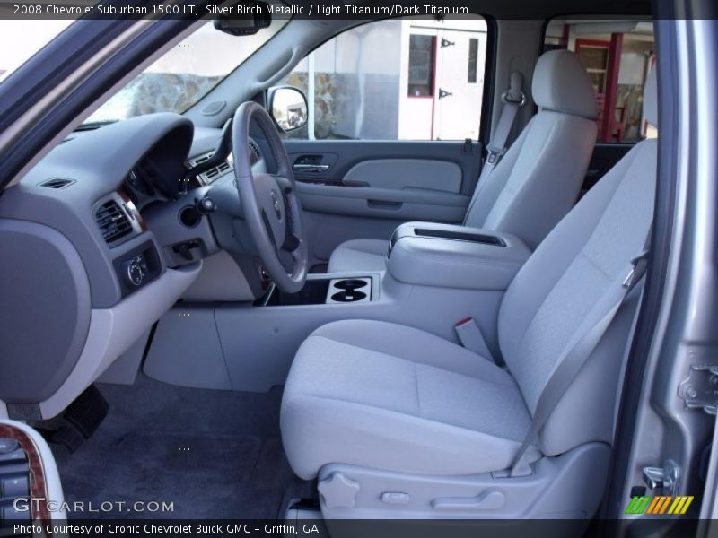 Silver Birch Metallic / Light Titanium/Dark Titanium 2008 Chevrolet Suburban 1500 LT