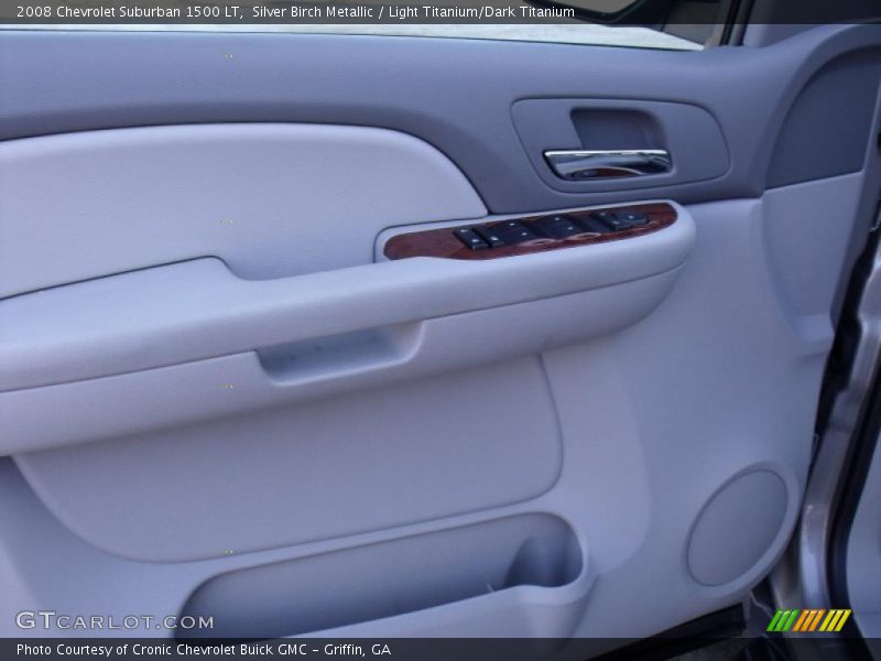 Silver Birch Metallic / Light Titanium/Dark Titanium 2008 Chevrolet Suburban 1500 LT