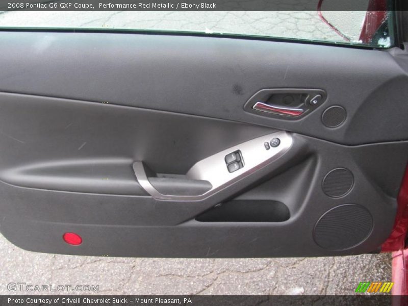 Performance Red Metallic / Ebony Black 2008 Pontiac G6 GXP Coupe