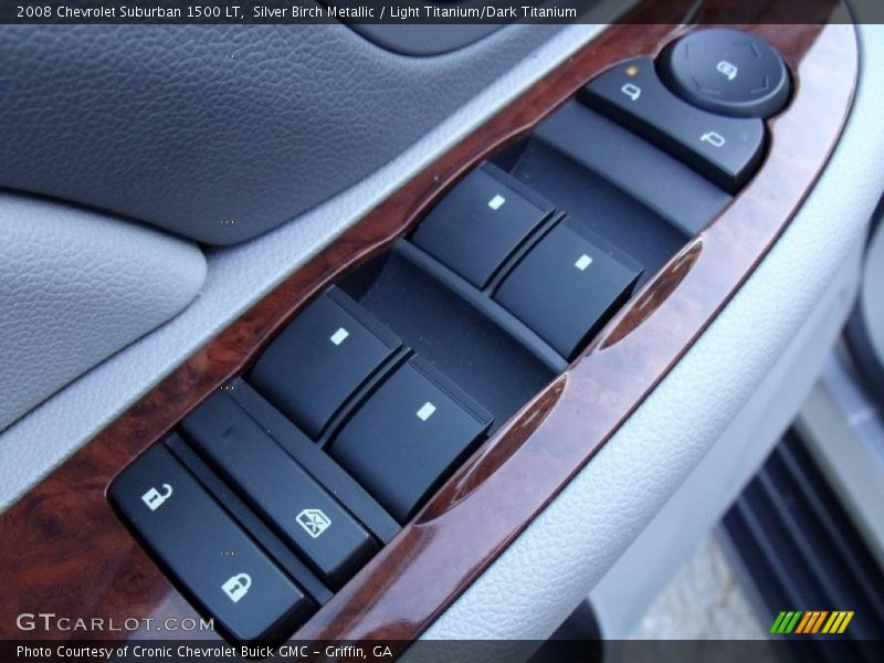 Silver Birch Metallic / Light Titanium/Dark Titanium 2008 Chevrolet Suburban 1500 LT