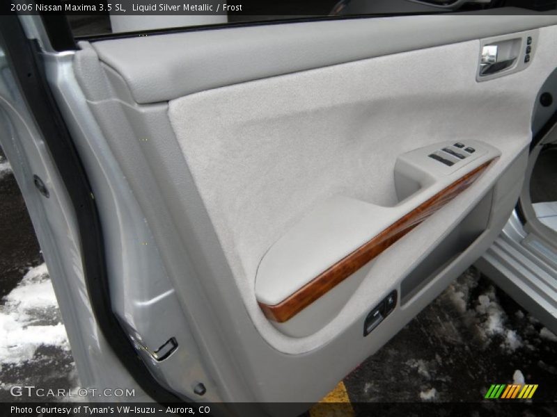 Liquid Silver Metallic / Frost 2006 Nissan Maxima 3.5 SL