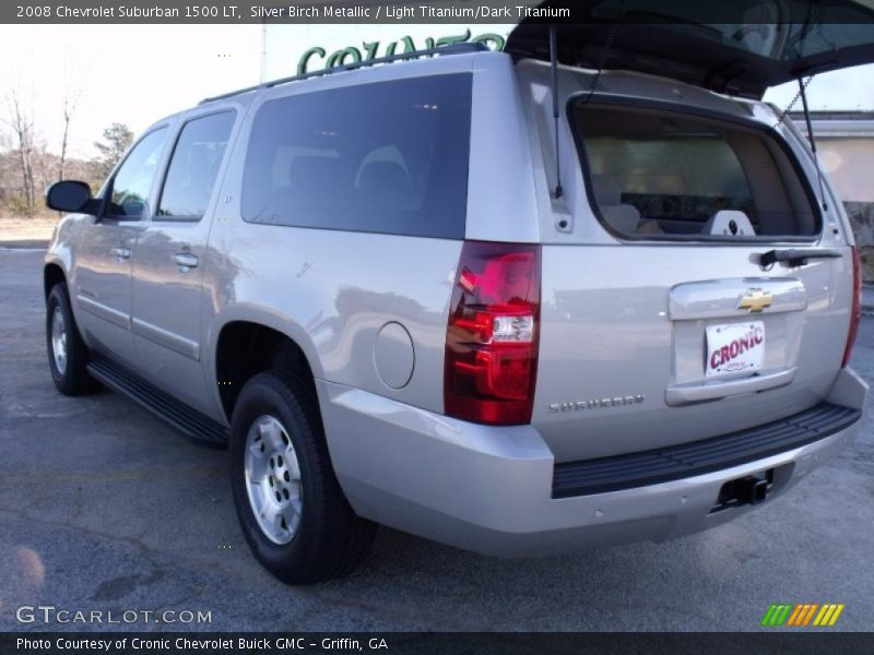 Silver Birch Metallic / Light Titanium/Dark Titanium 2008 Chevrolet Suburban 1500 LT