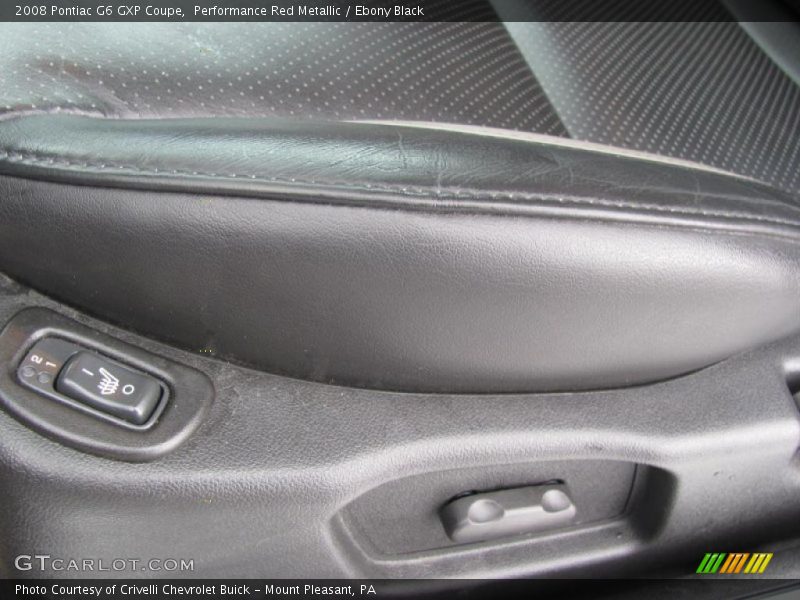 Performance Red Metallic / Ebony Black 2008 Pontiac G6 GXP Coupe