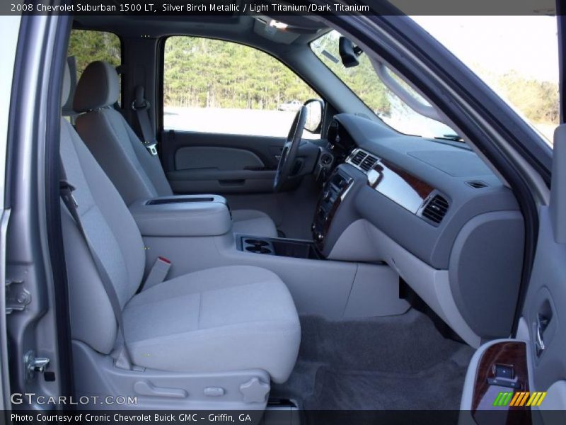 Silver Birch Metallic / Light Titanium/Dark Titanium 2008 Chevrolet Suburban 1500 LT