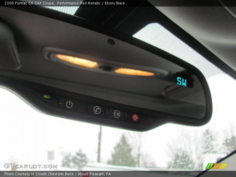 Performance Red Metallic / Ebony Black 2008 Pontiac G6 GXP Coupe
