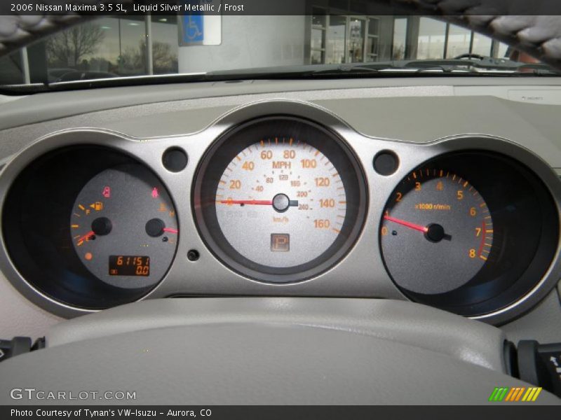 Liquid Silver Metallic / Frost 2006 Nissan Maxima 3.5 SL