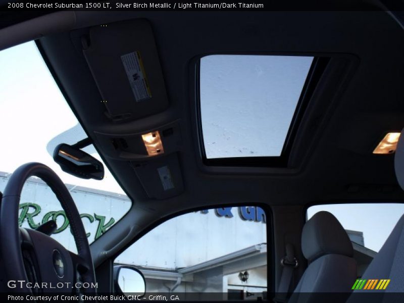 Silver Birch Metallic / Light Titanium/Dark Titanium 2008 Chevrolet Suburban 1500 LT