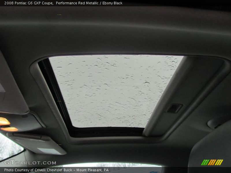 Performance Red Metallic / Ebony Black 2008 Pontiac G6 GXP Coupe