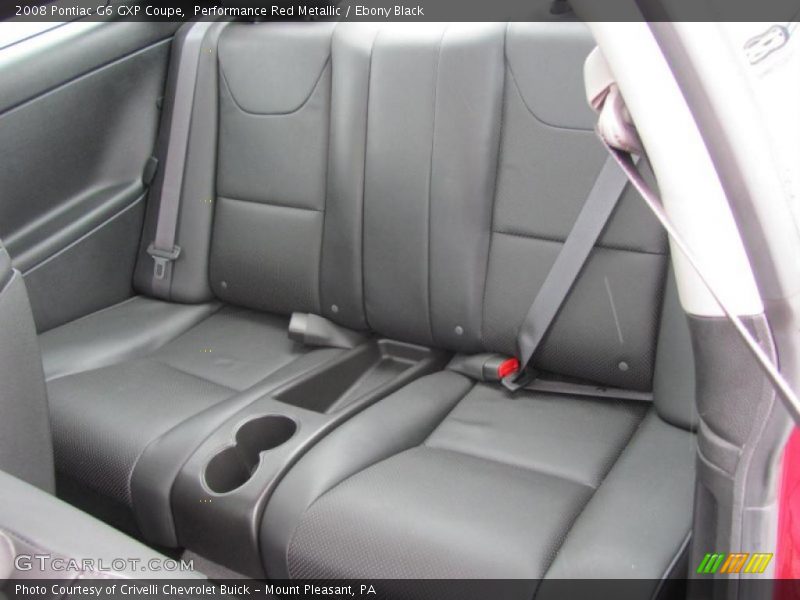 Performance Red Metallic / Ebony Black 2008 Pontiac G6 GXP Coupe