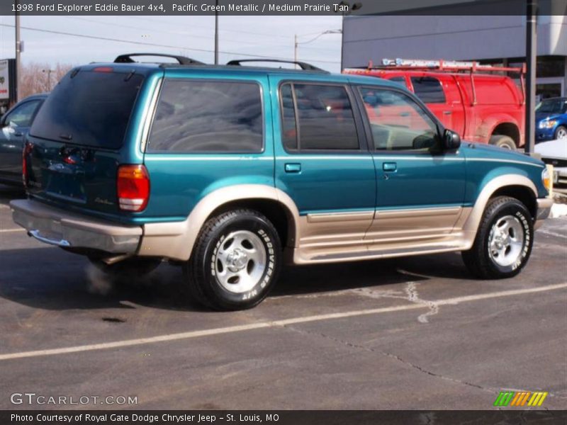Pacific Green Metallic / Medium Prairie Tan 1998 Ford Explorer Eddie Bauer 4x4
