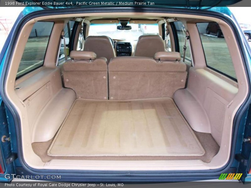 Pacific Green Metallic / Medium Prairie Tan 1998 Ford Explorer Eddie Bauer 4x4