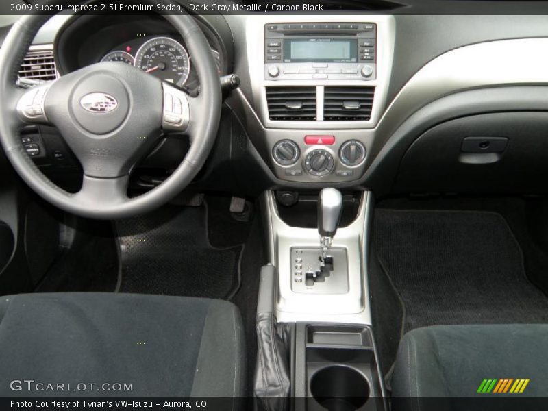 Dark Gray Metallic / Carbon Black 2009 Subaru Impreza 2.5i Premium Sedan