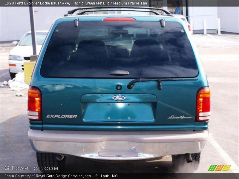 Pacific Green Metallic / Medium Prairie Tan 1998 Ford Explorer Eddie Bauer 4x4