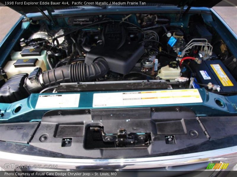 Pacific Green Metallic / Medium Prairie Tan 1998 Ford Explorer Eddie Bauer 4x4