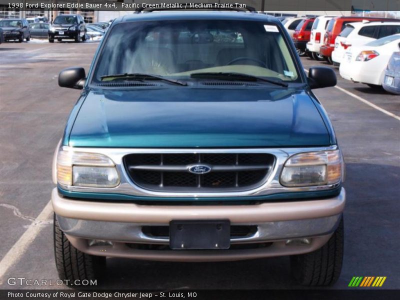 Pacific Green Metallic / Medium Prairie Tan 1998 Ford Explorer Eddie Bauer 4x4