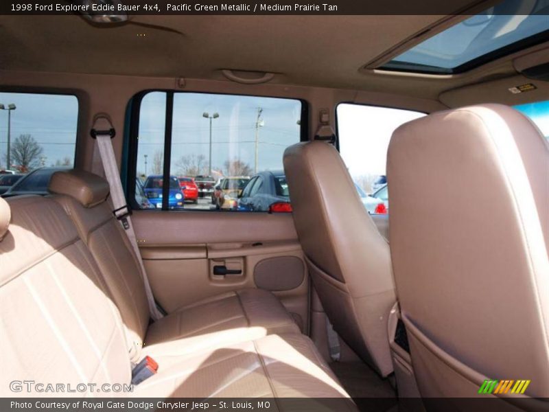 Pacific Green Metallic / Medium Prairie Tan 1998 Ford Explorer Eddie Bauer 4x4