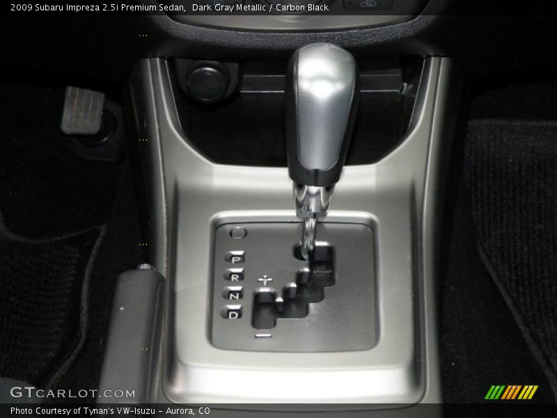 Dark Gray Metallic / Carbon Black 2009 Subaru Impreza 2.5i Premium Sedan