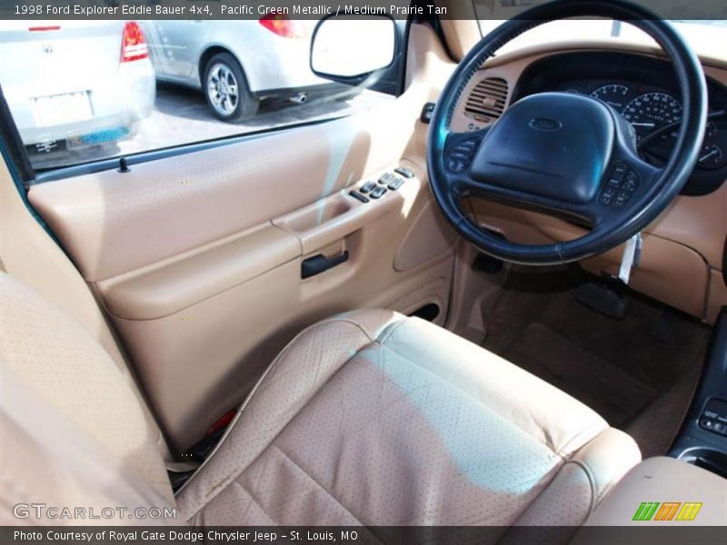 Pacific Green Metallic / Medium Prairie Tan 1998 Ford Explorer Eddie Bauer 4x4