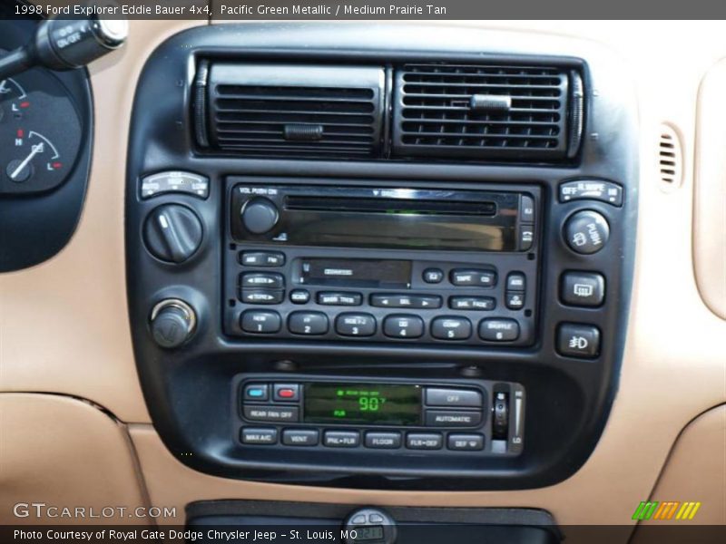 Pacific Green Metallic / Medium Prairie Tan 1998 Ford Explorer Eddie Bauer 4x4