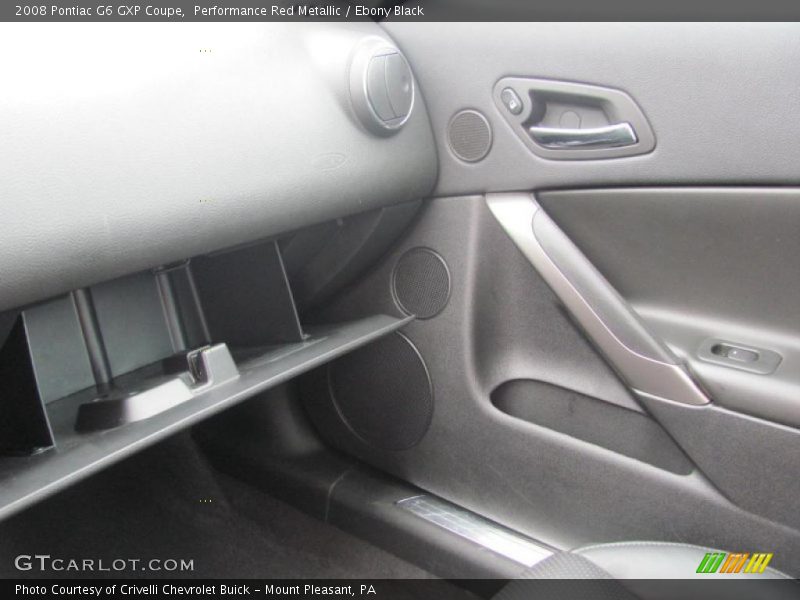 Performance Red Metallic / Ebony Black 2008 Pontiac G6 GXP Coupe