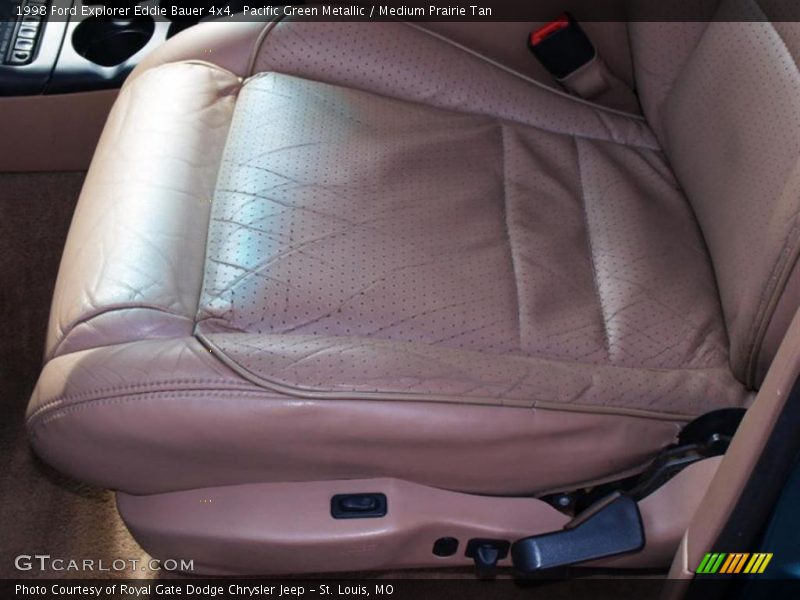 Pacific Green Metallic / Medium Prairie Tan 1998 Ford Explorer Eddie Bauer 4x4