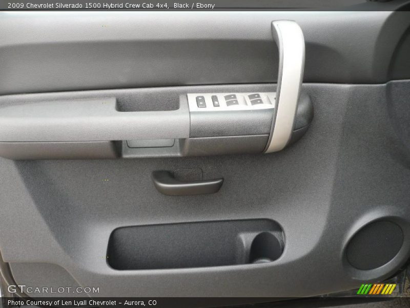 Black / Ebony 2009 Chevrolet Silverado 1500 Hybrid Crew Cab 4x4