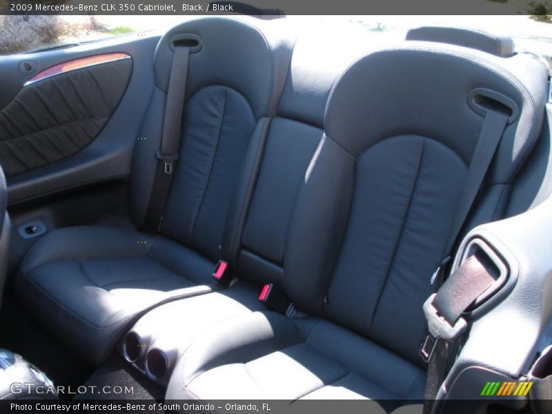 Black / Black 2009 Mercedes-Benz CLK 350 Cabriolet