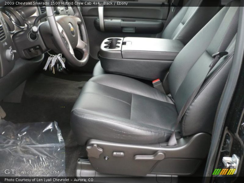 Black / Ebony 2009 Chevrolet Silverado 1500 Hybrid Crew Cab 4x4