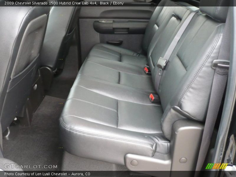 Black / Ebony 2009 Chevrolet Silverado 1500 Hybrid Crew Cab 4x4